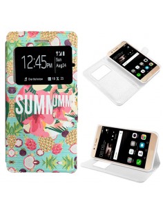 Funda libro soporte TPU Huawei P9 Lite diseño Summer