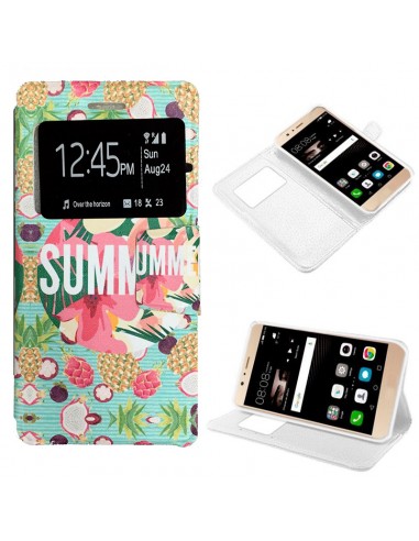 Funda libro soporte TPU Huawei P9 Lite diseño Summer