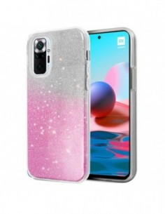 Carcasa gel TPU purpurina...