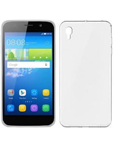 Funda gel TPU fino Huawei Y6 transparente