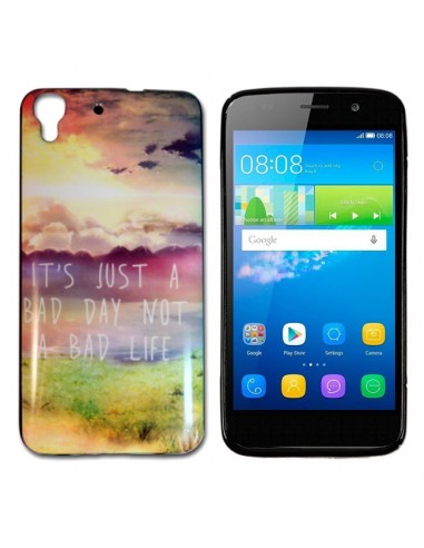 Carcasa TPU Huawei Y6 diseño Bad Day