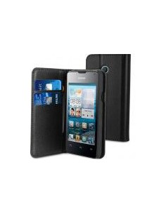 Funda libro soporte Huawei Ascend Y330 negra