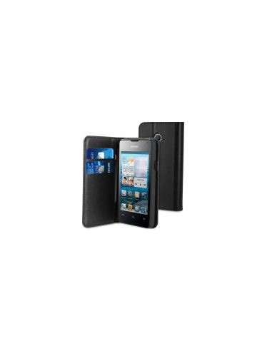 Funda libro soporte Huawei Ascend Y330 negra