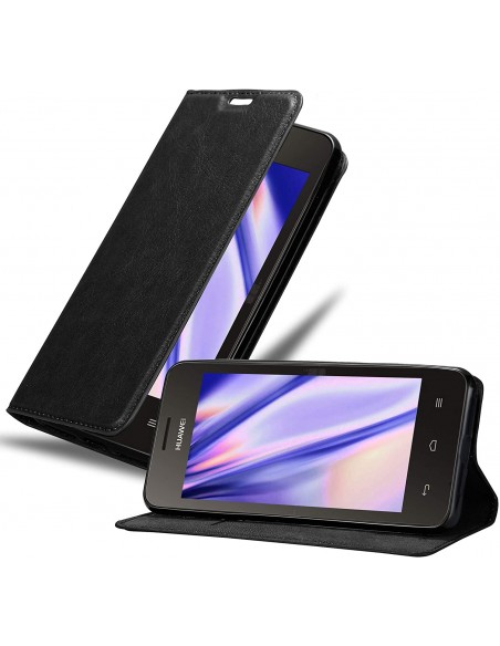 Funda libro soporte Huawei Ascend Y330 negra
