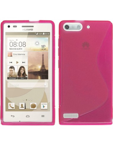Funda TPU ola Huawei G6 4G / Orange Gova rosa