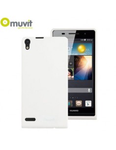 Funda TPU mate Huawei Ascend P6 blanca
