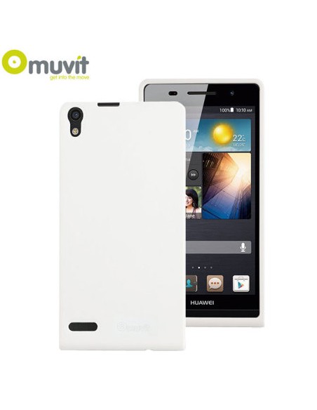 Funda TPU mate Huawei Ascend P6 blanca