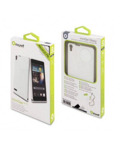 Funda TPU mate Huawei Ascend P6 blanca