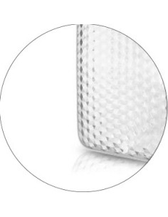 Funda gel TPU diamond Huawei Ascend P6 transparente 2