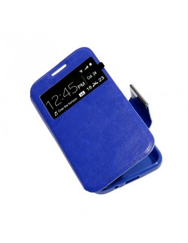 Funda libro soporte TPU Huawei Mate 7 azul