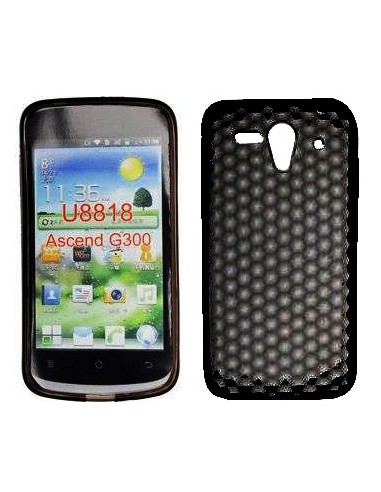Funda gel TPU diamond Huawei Ascend G300 negra