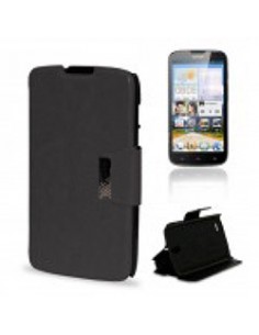 Funda libro soporte Huawei G610 / G610s negra