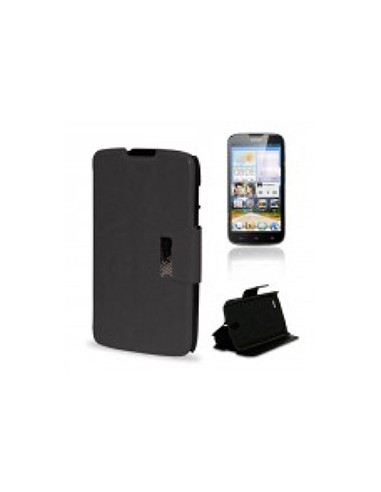 Funda libro soporte Huawei G610 / G610s negra