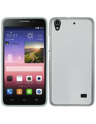 Funda gel TPU mate Huawei G620s transparente