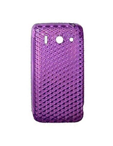 Funda gel TPU diamond Huawei G510 / Orange Daytona morada