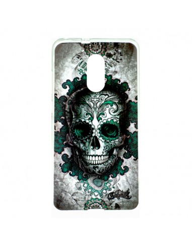 Carcasa TPU Xiaomi Redmi Note 4 / Note 4X diseño calavera verde