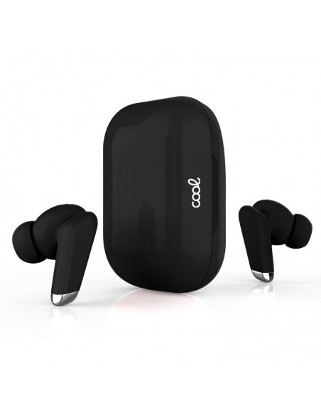 Auriculares Bluetooth estéreo Dual Pod Earbuds COOL URBAN LCD negros
