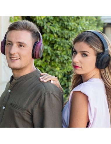 Auriculares cascos Bluetooth estéreo...