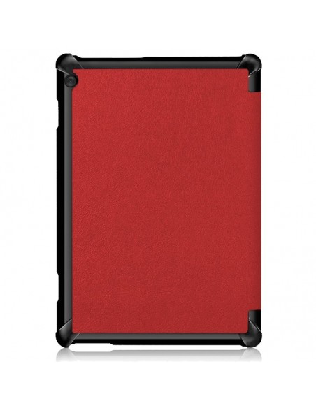 Funda soporte Lenovo Tab M10 (TB-X505F / TB-X605F) polipiel roja 10,1 pulgadas