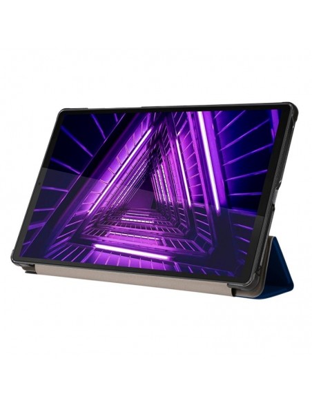 Funda soporte Lenovo Tab M10 HD 2ª Gen. (TB-X306) polipiel azul 10,1 pulgadas