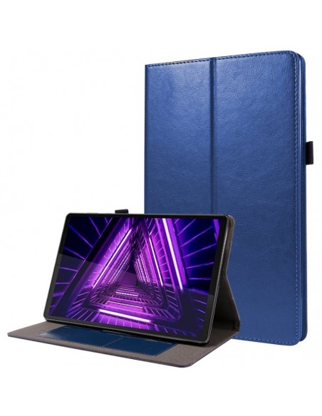 Funda soporte Lenovo Tab M10 Plus / FHD+ 2ª gen. polipiel azul 10,3 pulgadas
