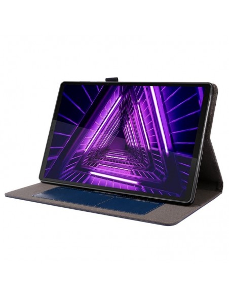 Funda soporte Lenovo Tab M10 Plus / FHD+ 2ª gen. polipiel azul 10,3 pulgadas