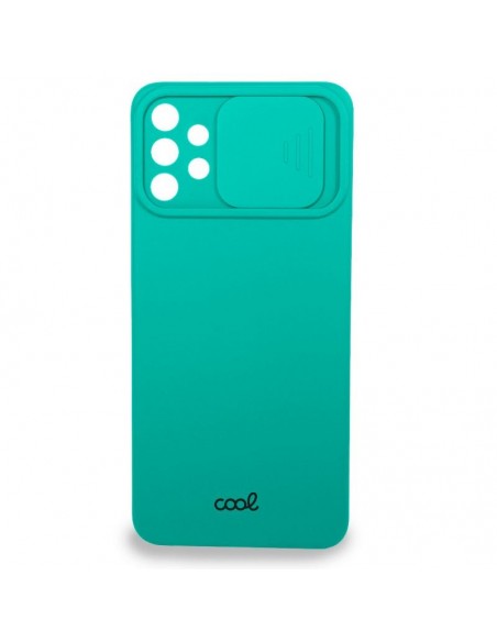 Carcasa TPU tapa cámara Samsung A725 Galaxy A72 verde menta