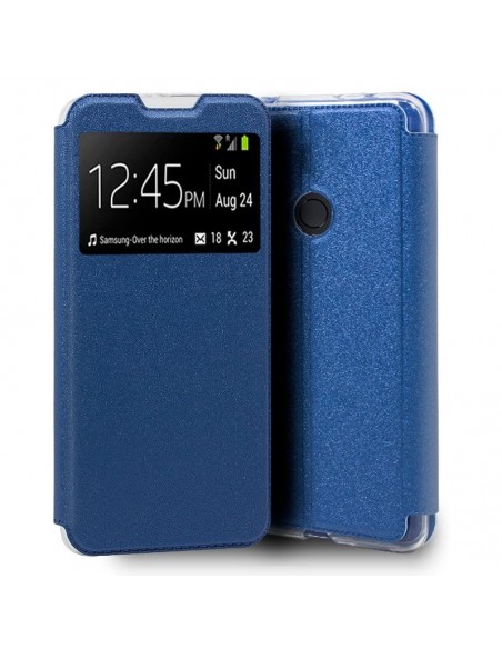 Funda libro soporte TPU Xiaomi Redmi Note 8 / Note 8 2021 azul