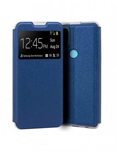 Funda libro soporte TPU Realme C21 azul