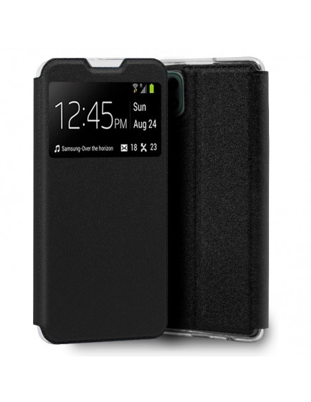 Funda libro soporte TPU Samsung A226 Galaxy A22 5G negra