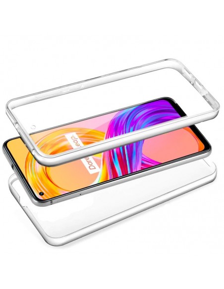 Funda gel TPU 3D Realme 8 / 8 Pro transparente (Frontal + trasera)
