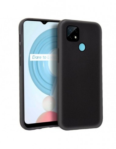 Funda gel TPU Realme C21 negra