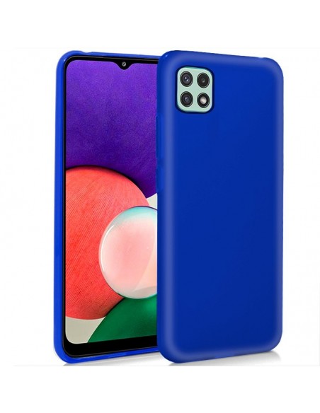 Funda gel TPU Samsung A226 Galaxy A22 5G azul