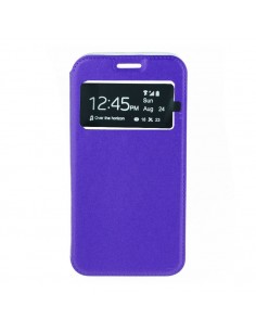 Funda libro soporte TPU Xiaomi Redmi 4A morada