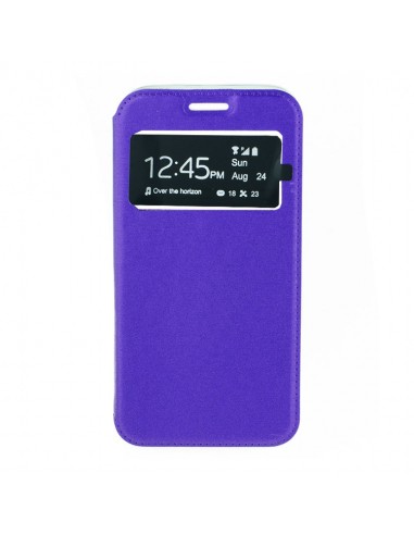 Funda libro soporte TPU Xiaomi Redmi 4A morada