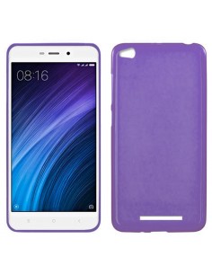 Funda gel TPU mate Xiaomi Redmi 4A morada