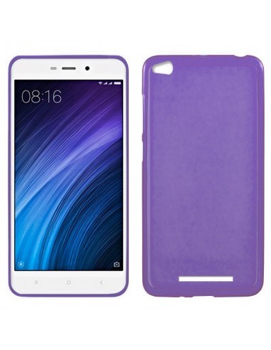 Funda gel TPU mate Xiaomi Redmi 4A morada