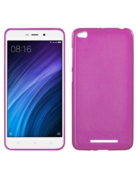 Funda gel TPU mate Xiaomi Redmi 4A rosa