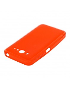 Funda gel TPU mate Xiaomi Mi2 / Mi2s azul roja