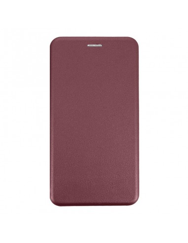 Funda libro carcasa Xiaomi Mi3 / Mi3s roja burdeos