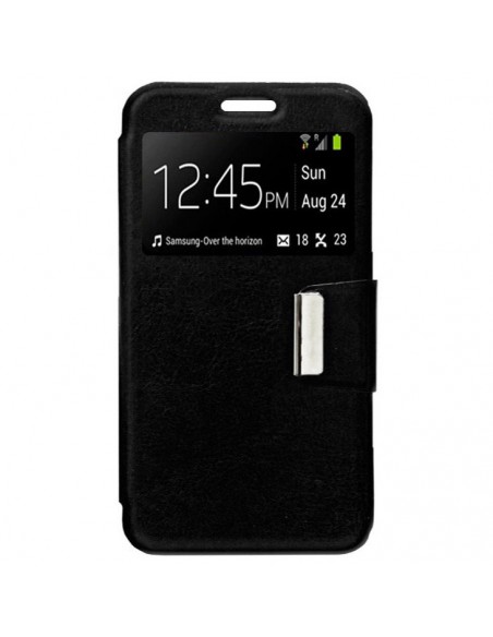 Funda libro soporte TPU Xiaomi Redmi Note negra