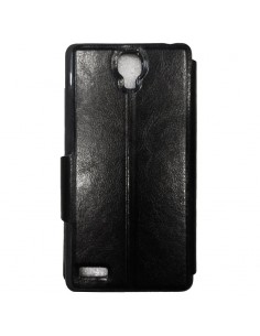 Funda libro soporte TPU Xiaomi Redmi Note negra 2