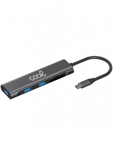 Hub USB tipo C universal COOL 5 en 1...