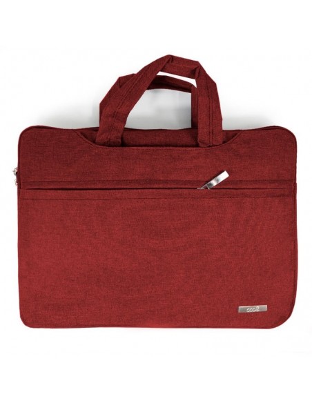 Maletín PC portátil 13-15 pulgadas COOL Sigma granate