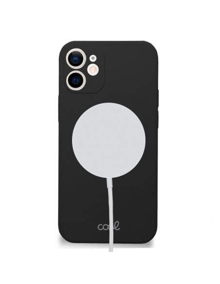 Carcasa TPU iPhone 12 mini magnética negra