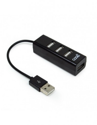 Hub USB 2.0 universal COOL 4 puertos...
