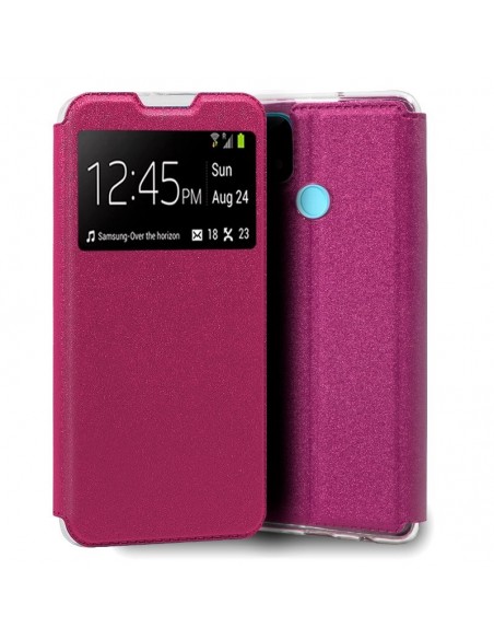 Funda libro soporte TPU Alcatel 1S (2021) / 3L (2021) rosa