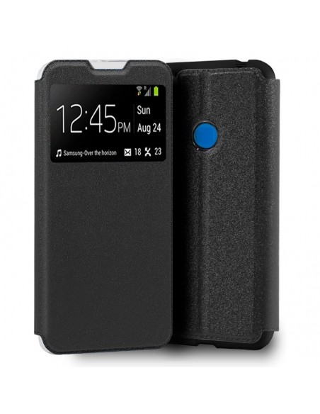 Funda libro soporte TPU ZTE Blade A51 negra