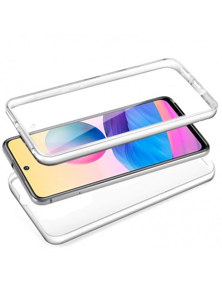 Funda gel TPU 3D Xiaomi Redmi Note 10 5G / Pocophone M3 Pro 5G transparente (Frontal + trasera)