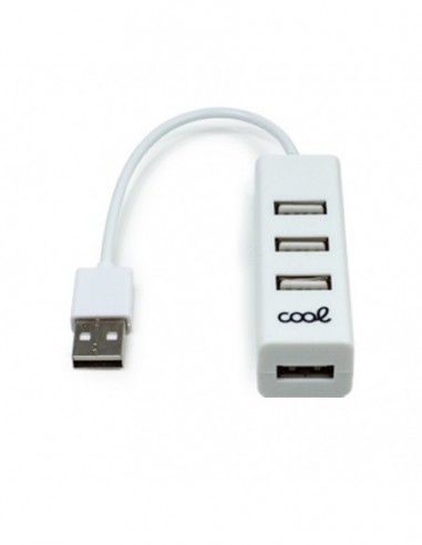 Hub USB 2.0 universal COOL 4 puertos...